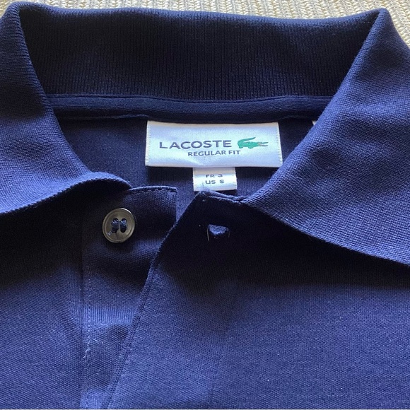 Lacoste Regular Fit Cotton Polo S - Picture 3 of 3